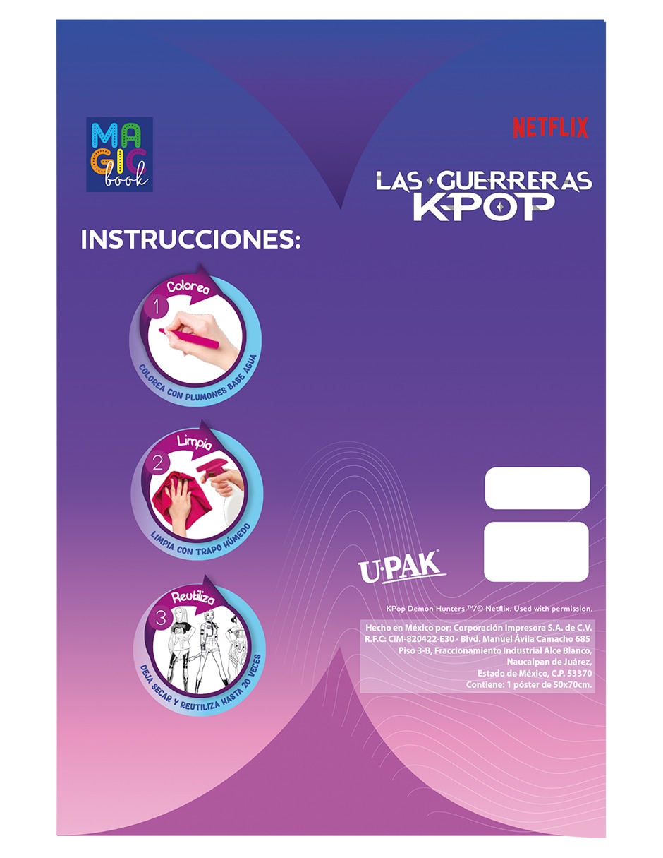 Poster mágico de las Guerreras K-Pop 4