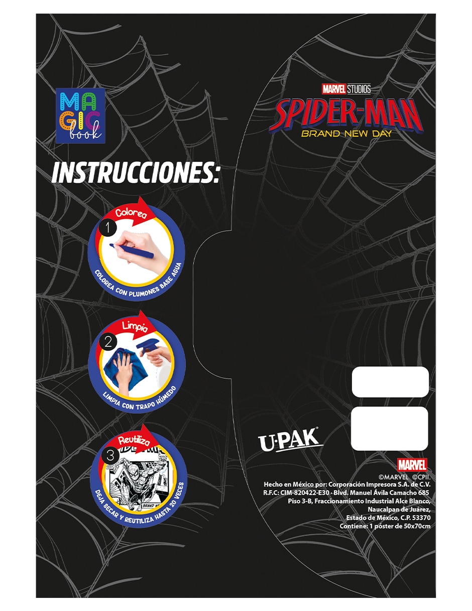 Poster mágico de Marvel Spiderman 4