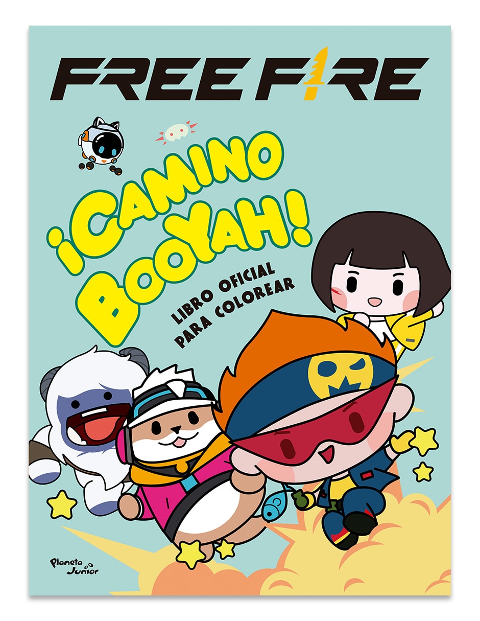Libro de ilustraciones Free Fire. ¡Camino Booyah!