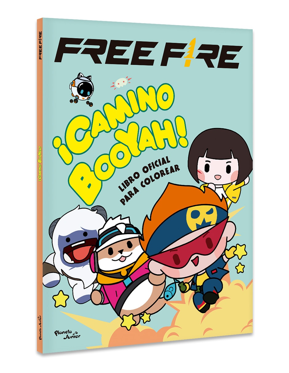 Libro de ilustraciones Free Fire. ¡Camino Booyah!