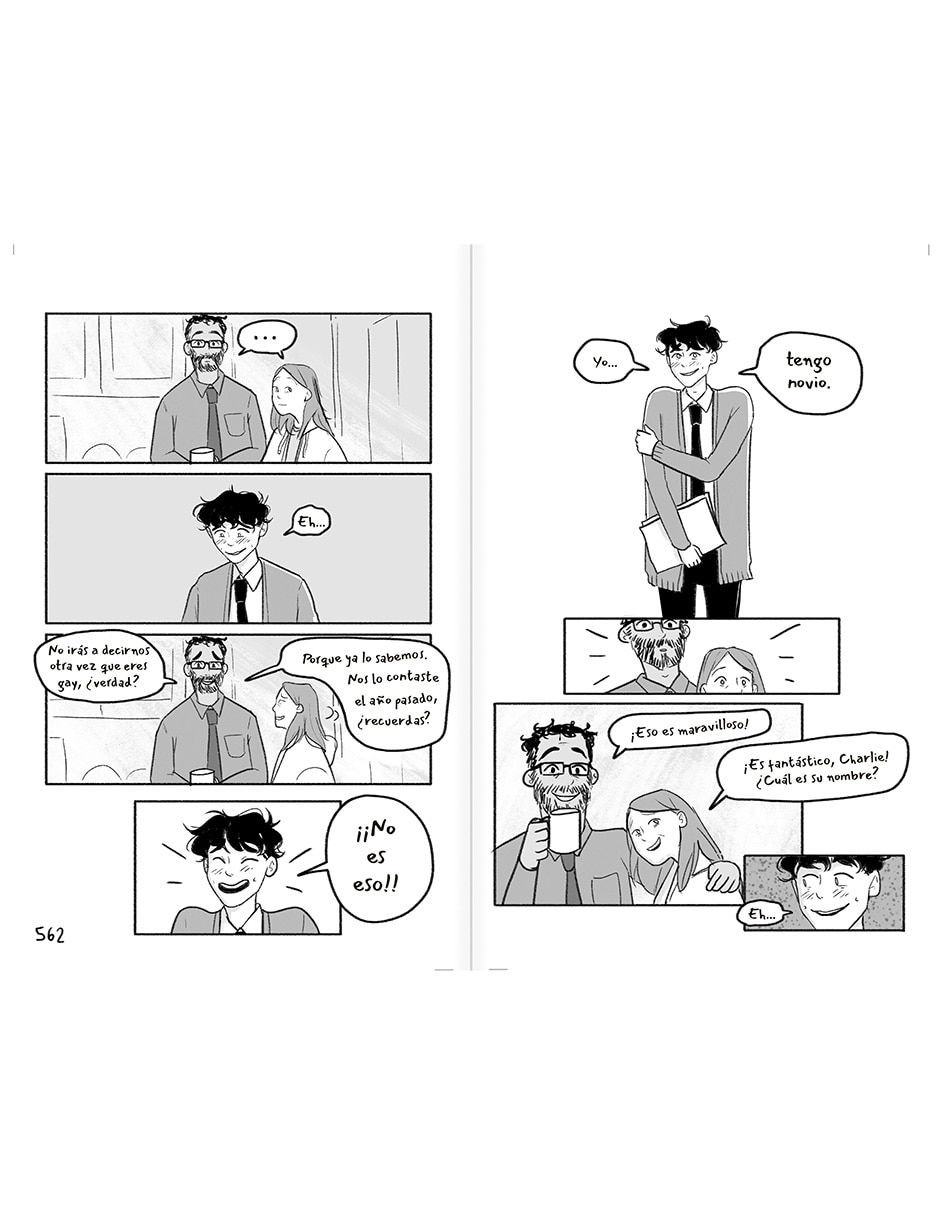 Libro heartstopper 3 cantos pintados de oseman alice