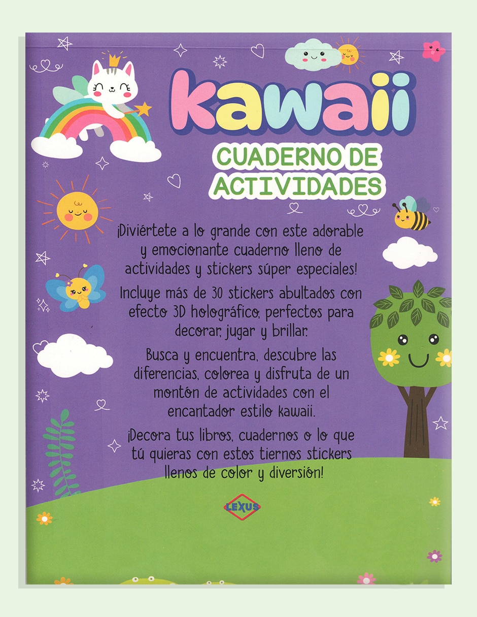Libro Kawaii cuaderno de actividades 2