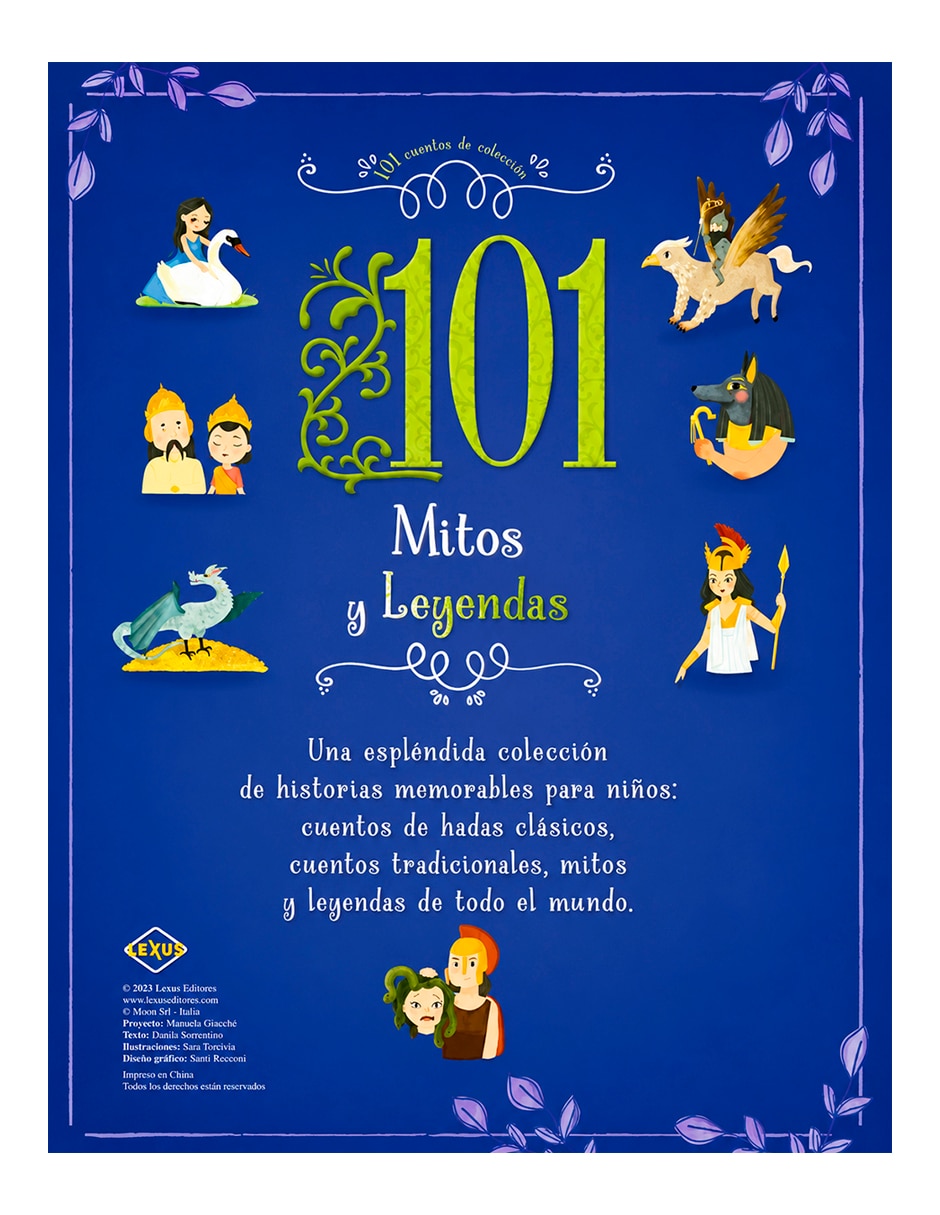 Libro 101 Mitos y Leyendas de Danila Sorrentino 2