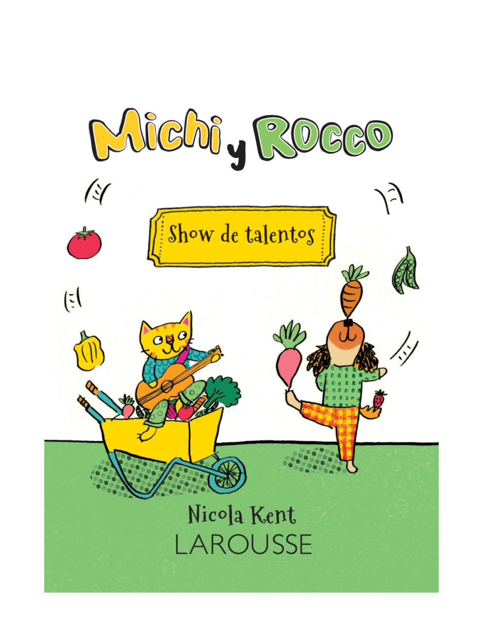 Libro Michi y Rocco Show de talentos de Nicola Kent 3