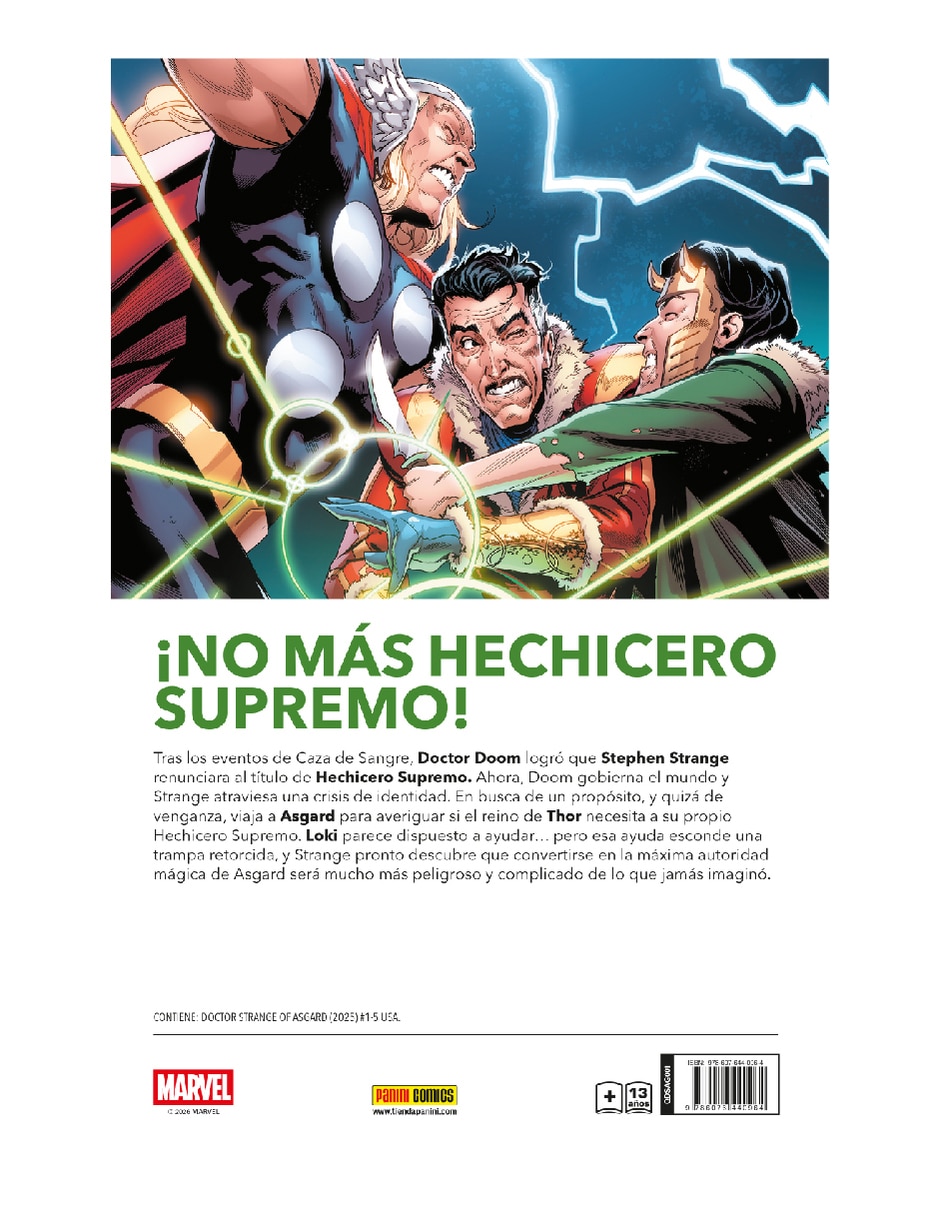 Cómic Doctor Strange of Asgard
