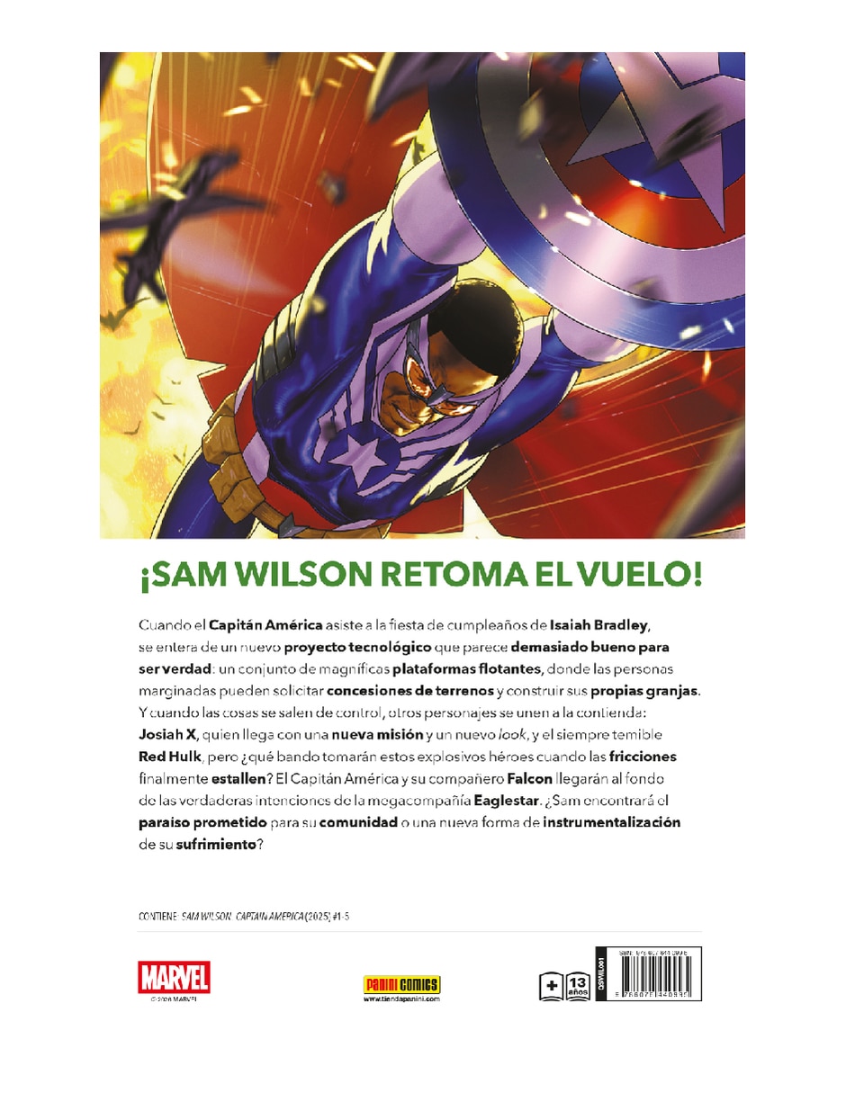 Cómic Sam Wilson / Capitán América