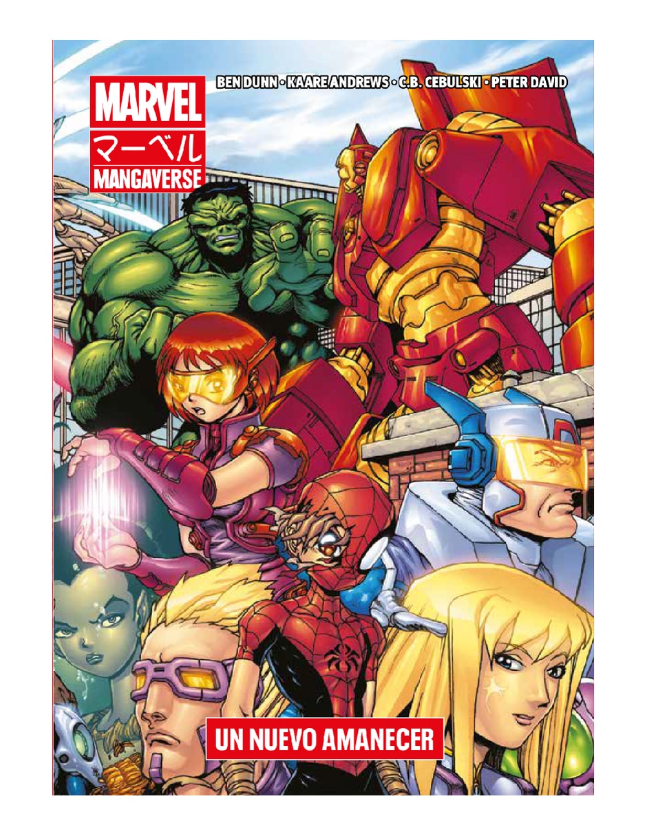 Cómic Mangaverse (Marvel Manga)
