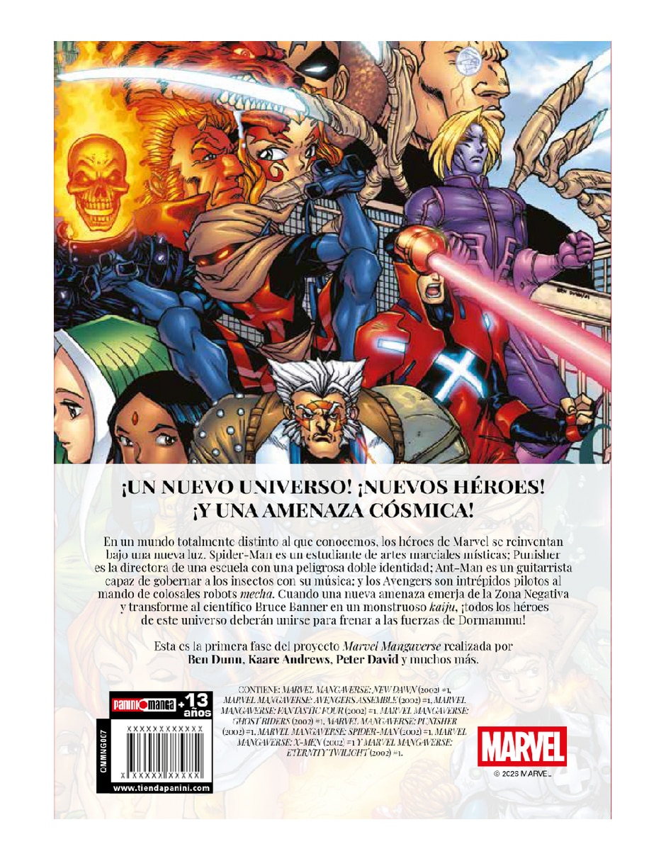 Cómic Mangaverse (Marvel Manga)