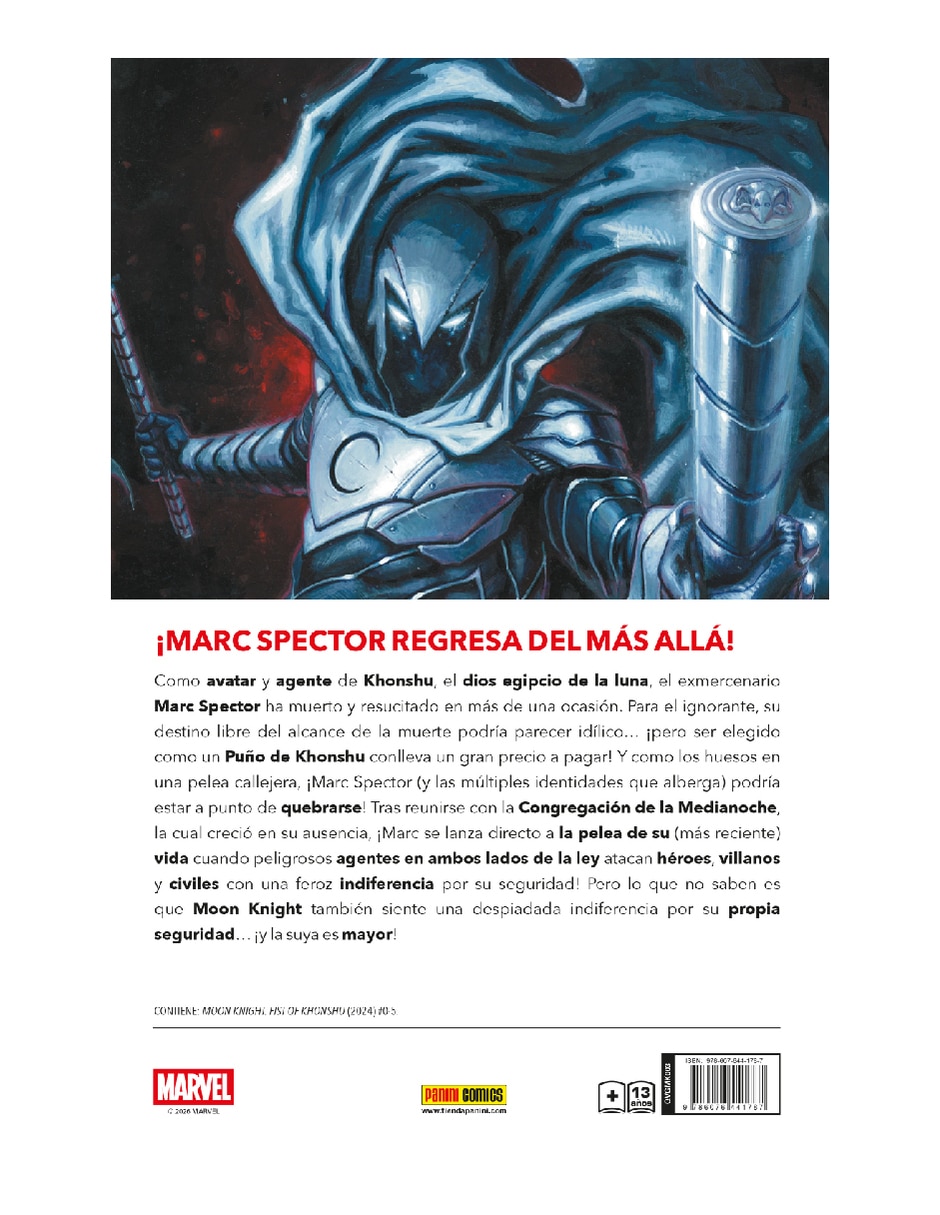 Cómic La Venganza de Moon Knight
