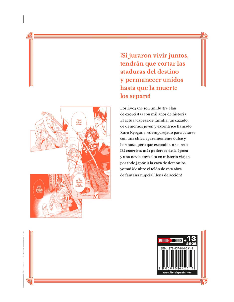 Manga La novia del clan Kyoganeke N.1