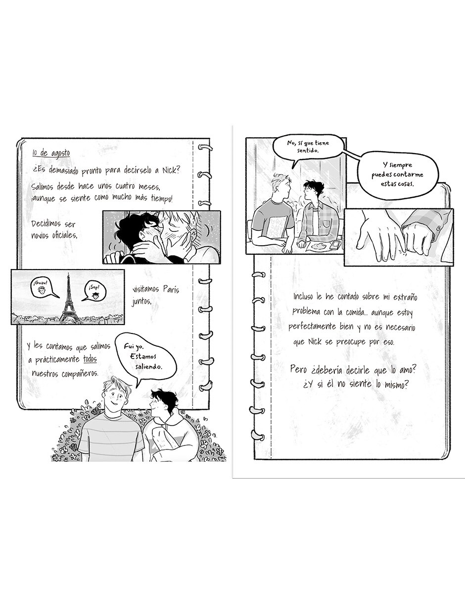 Libro Heartstopper 4 (cantos pintados) de Alice Oseman 4