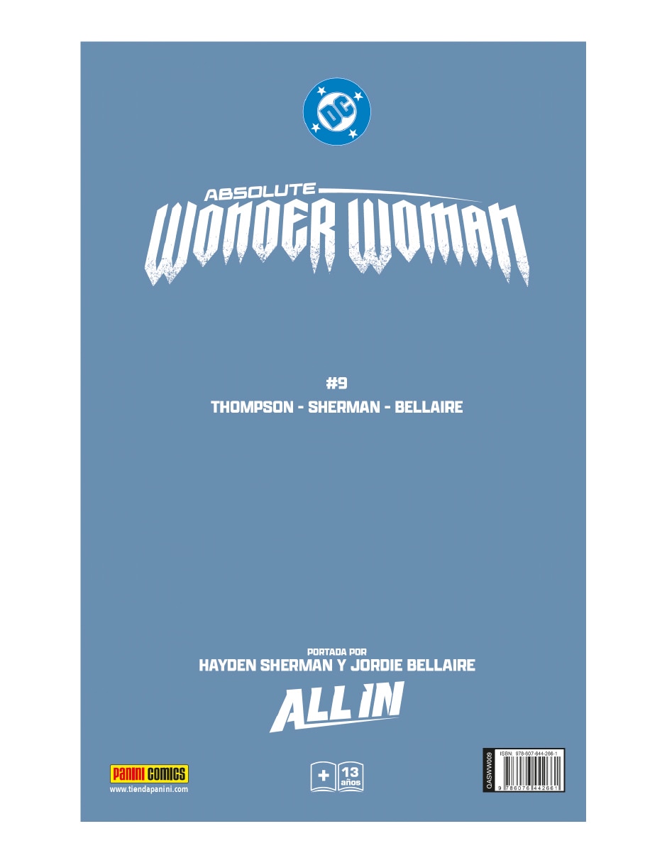 Cómic Absolute Wonder Woman Vol.9