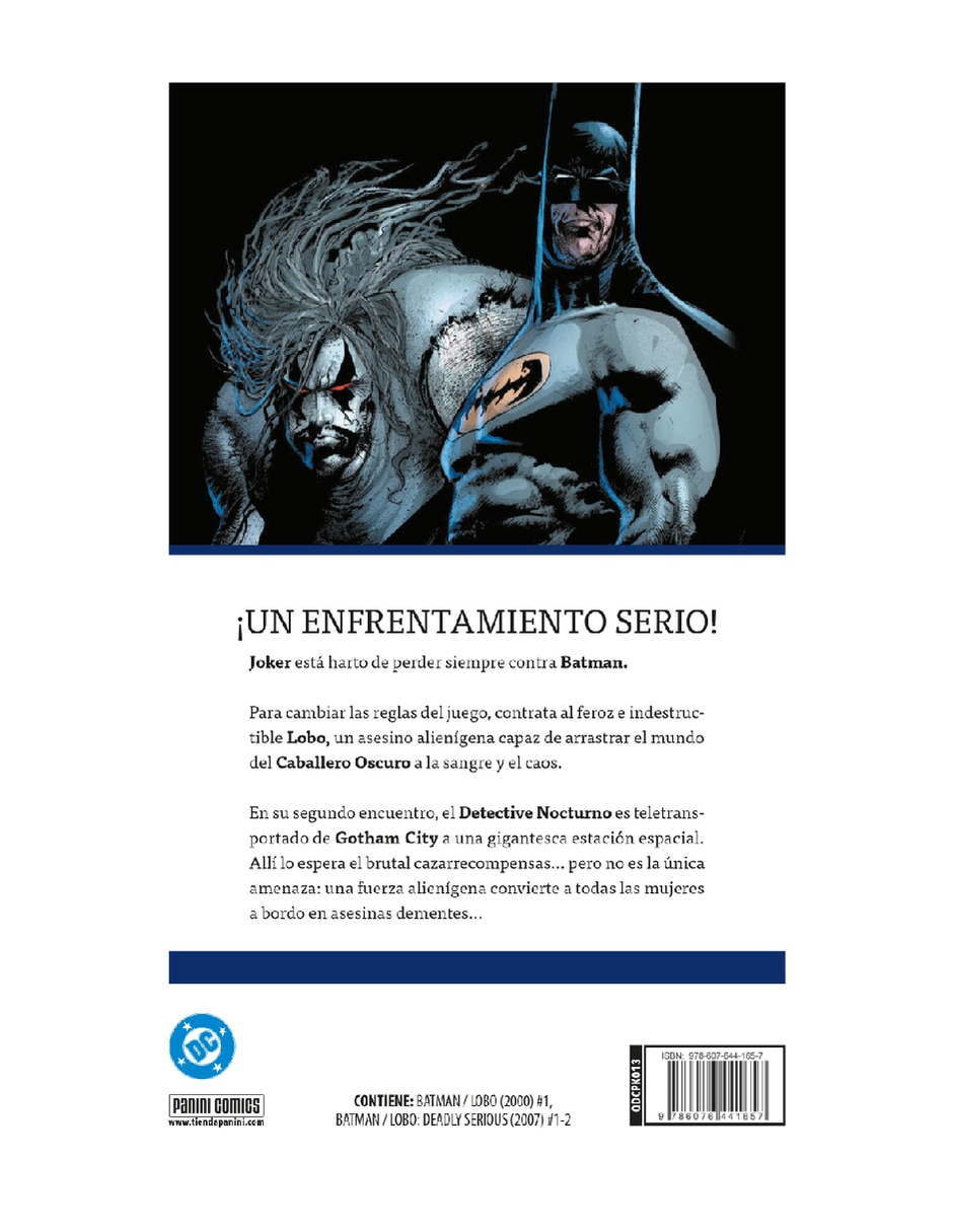 Cómic Batman VS. Lobo (DC Pocket)