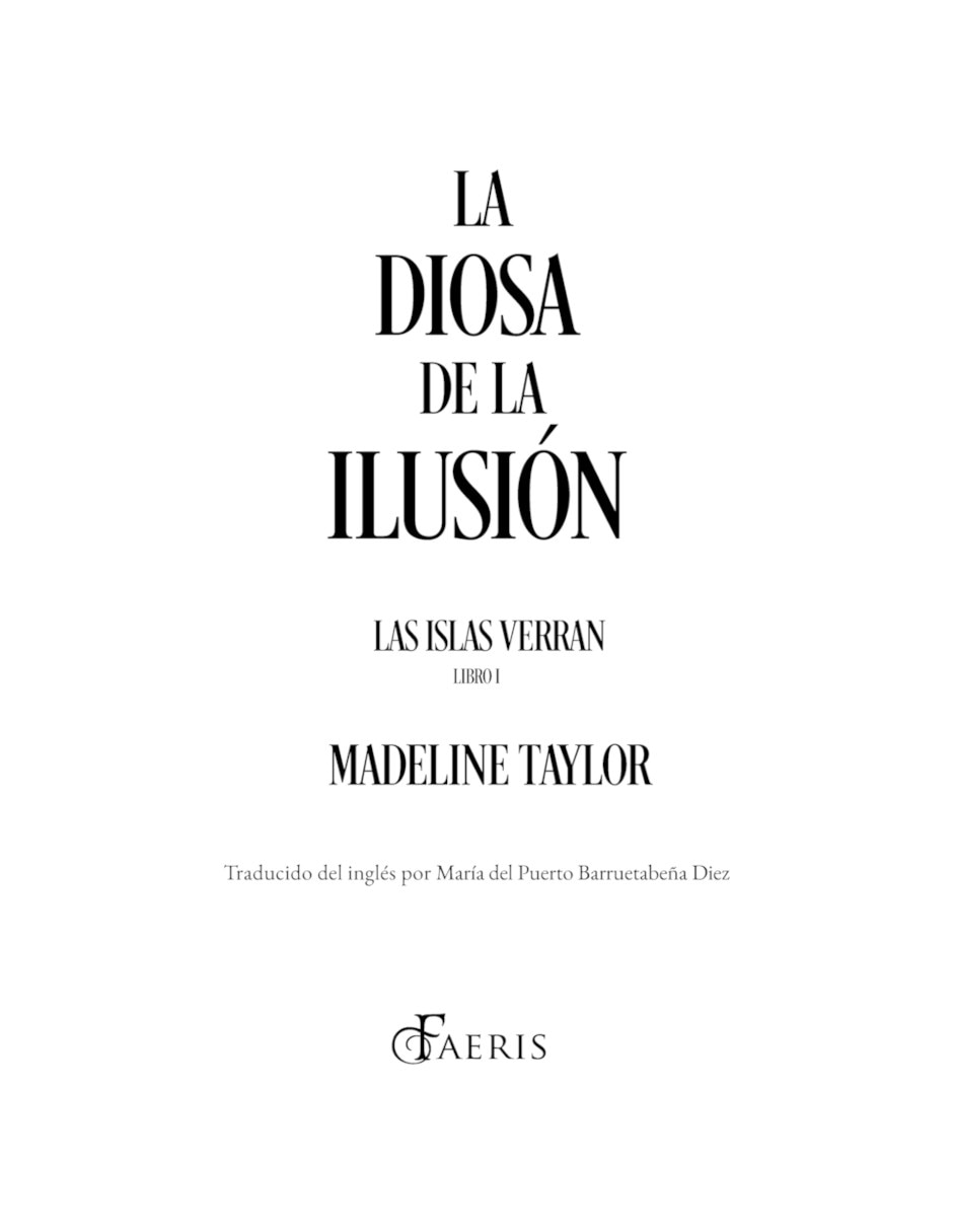 Libro La Diosa de la Ilusión de Taylor Madeline 3