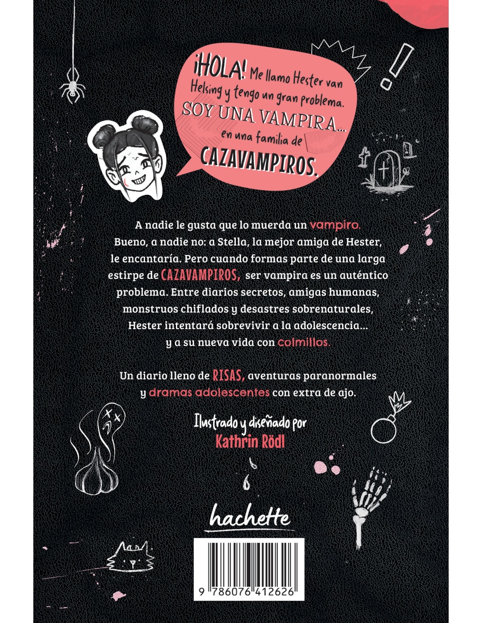 Libro Diario de una chica vampira de Flammang Sina 2