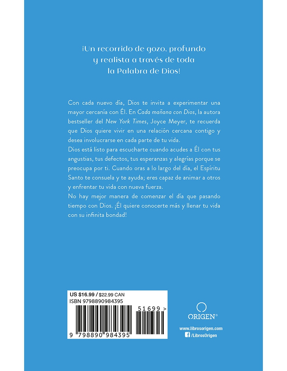 Libro CADA MA„ANA CON DIOS de JOYCE MEYER 2