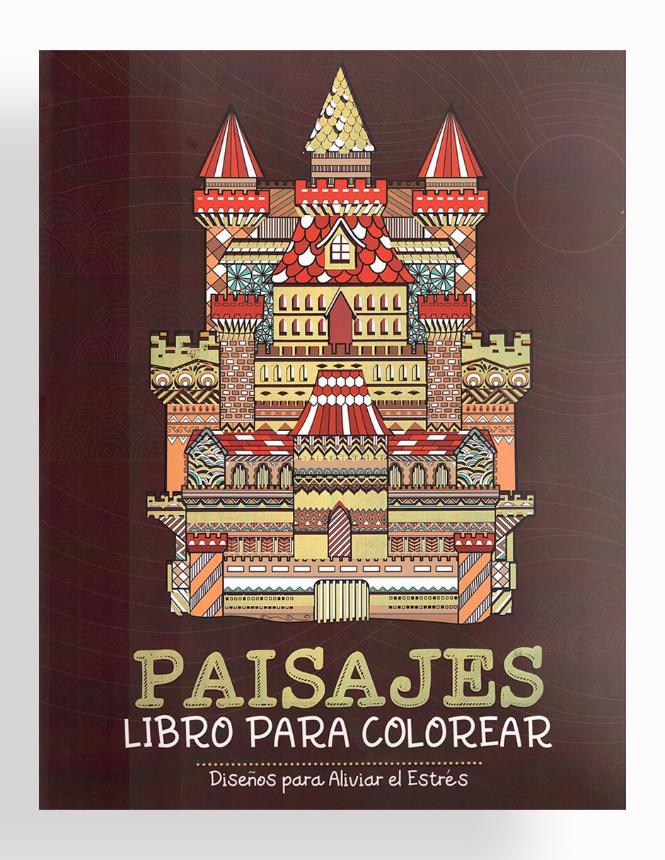 Libro colorear Paisajes