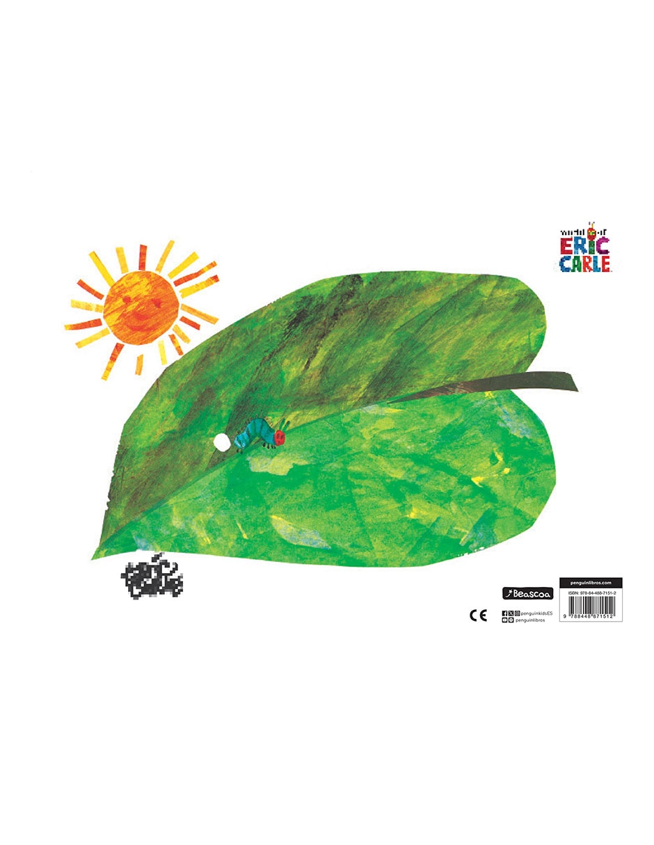 Libro Pequeña Oruga Glotona de Eric Carle Libro Pequeña Oruga Glotona de Eric Carle
