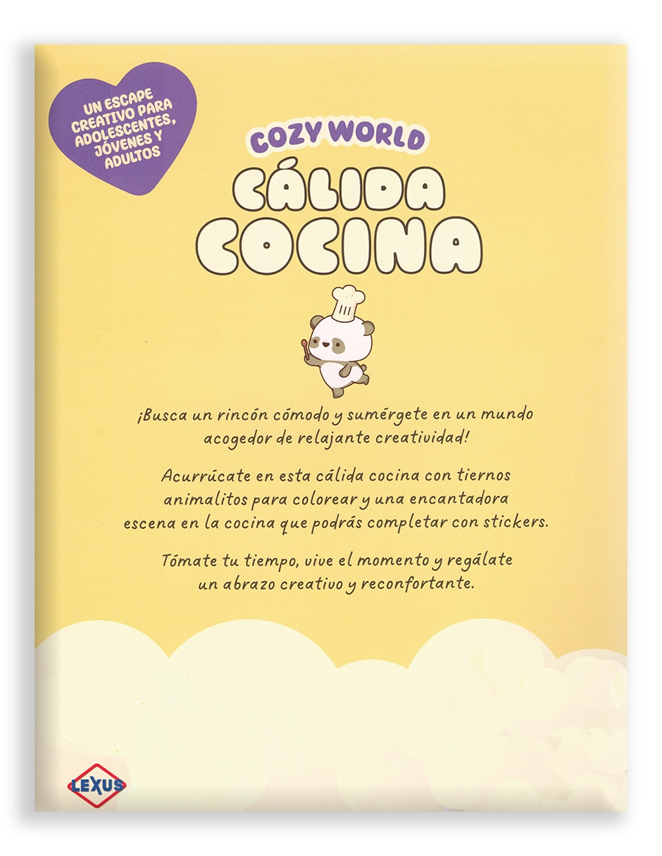 Libro colorear Cozy World – Cálida Cocina 2
