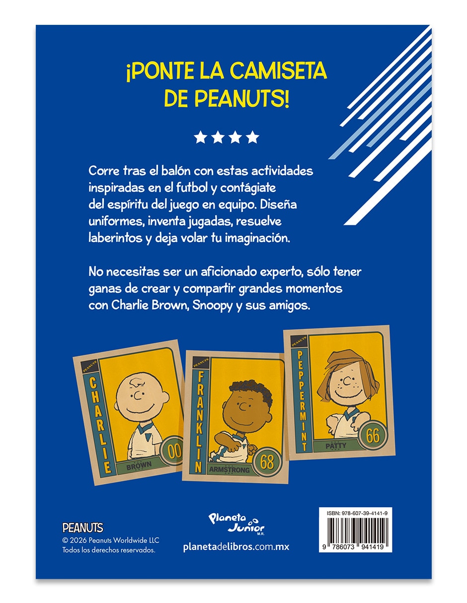 Libro Peanuts A la Cancha Con Snoopy de Peanuts Worldwide Llc