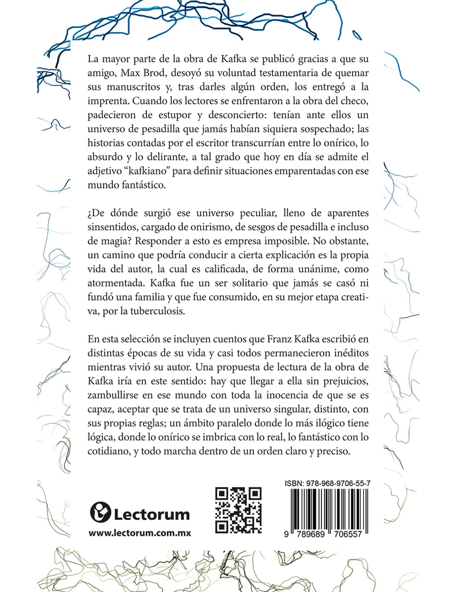 Libro El mundo alucinante de kafka  de Franz Kafka