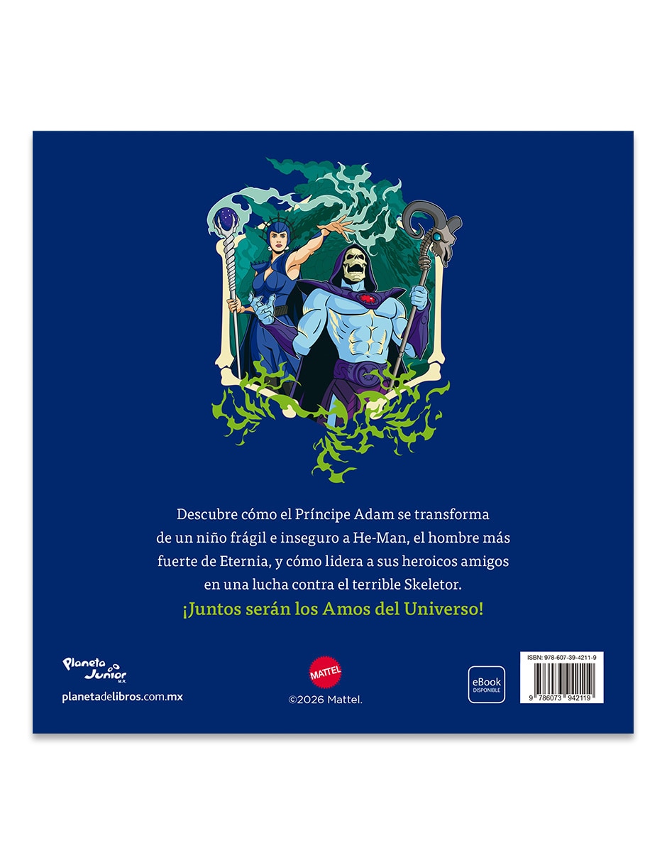 Libro Masters of the Universe El Poder Interior de Mattel