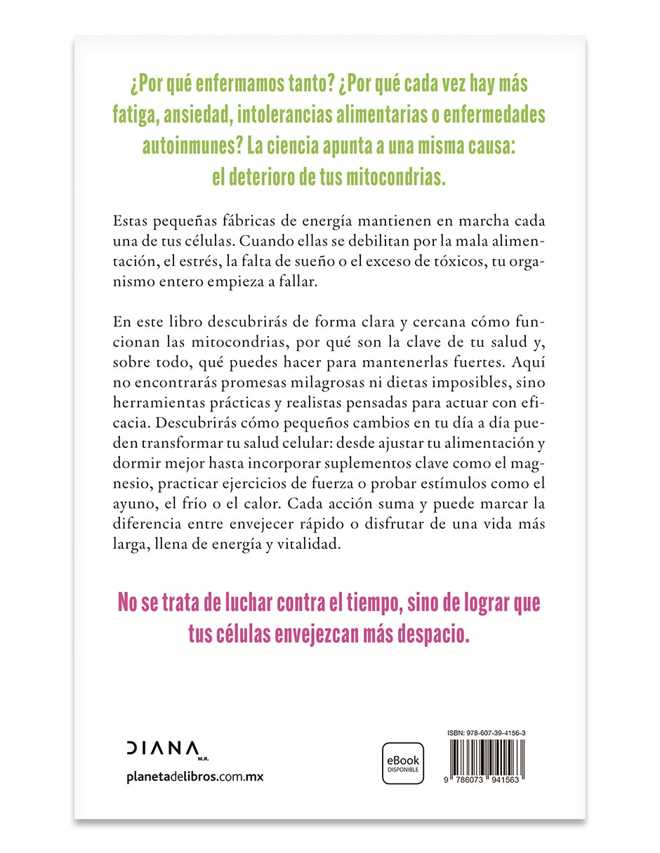 Libro Cuida Tus Mitocondrias y Vive Mas Años de Sergio Gomez Molina 2