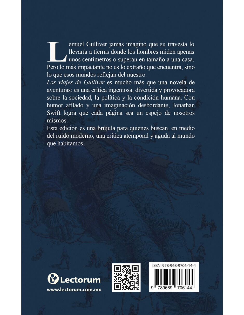 Libro LOS VIAJES DE GULLIVER de JONATHAN SWIFT