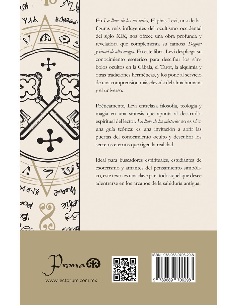 Libro La Llave de los Misterios de Eliphas Levi