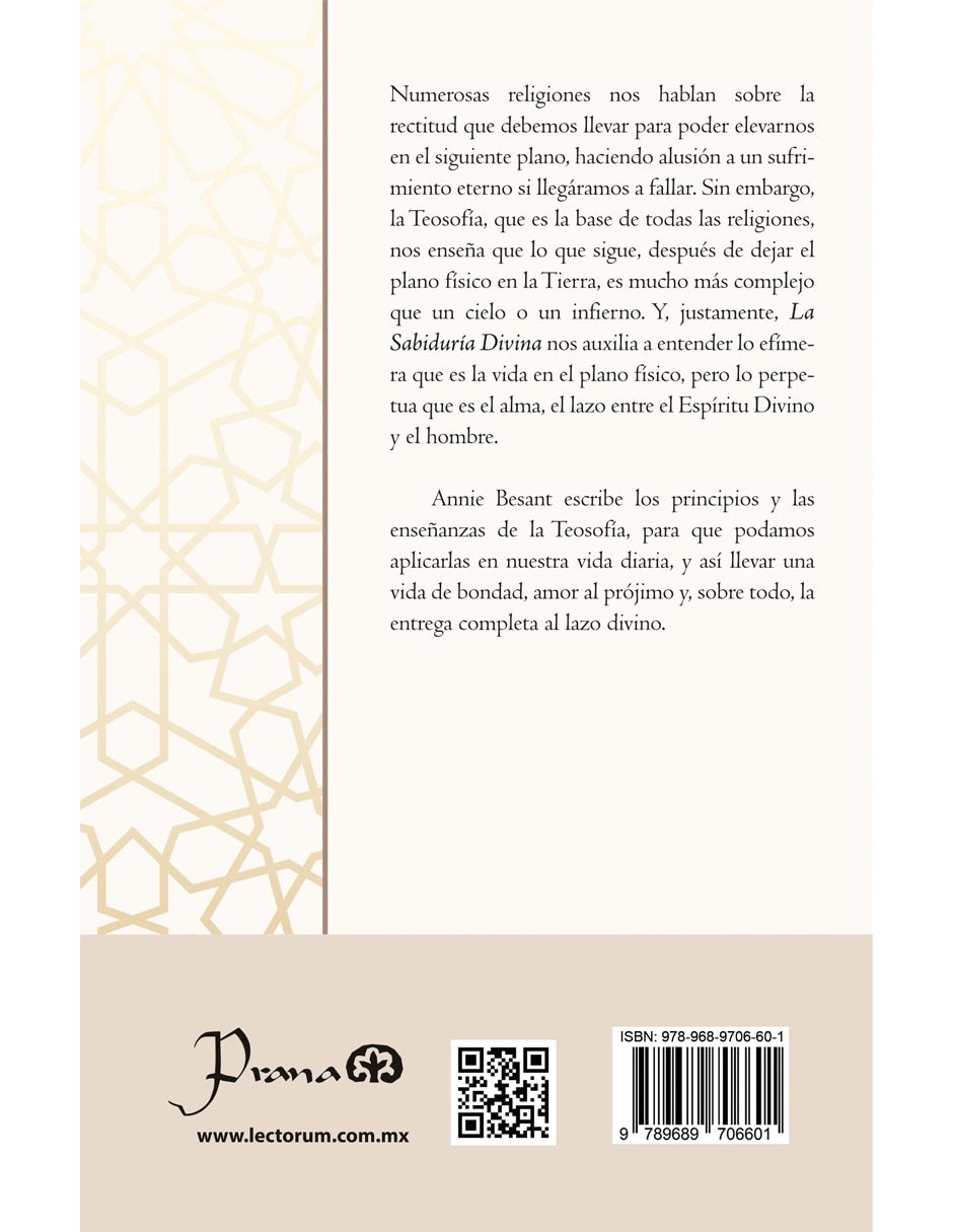 Libro La sabiduría antigua de Annie Besant