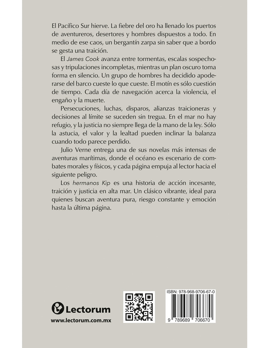 Libro LOS HERMANOS KIP de JULIO VERNE
