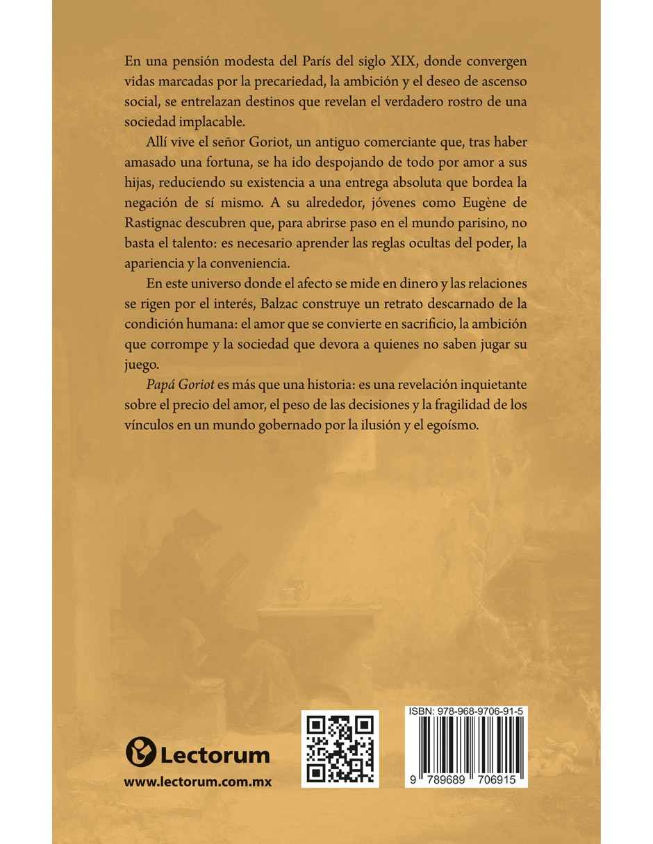 Libro Papá Goriot de Honore de Balzac Libro Papá Goriot de Honore de Balzac