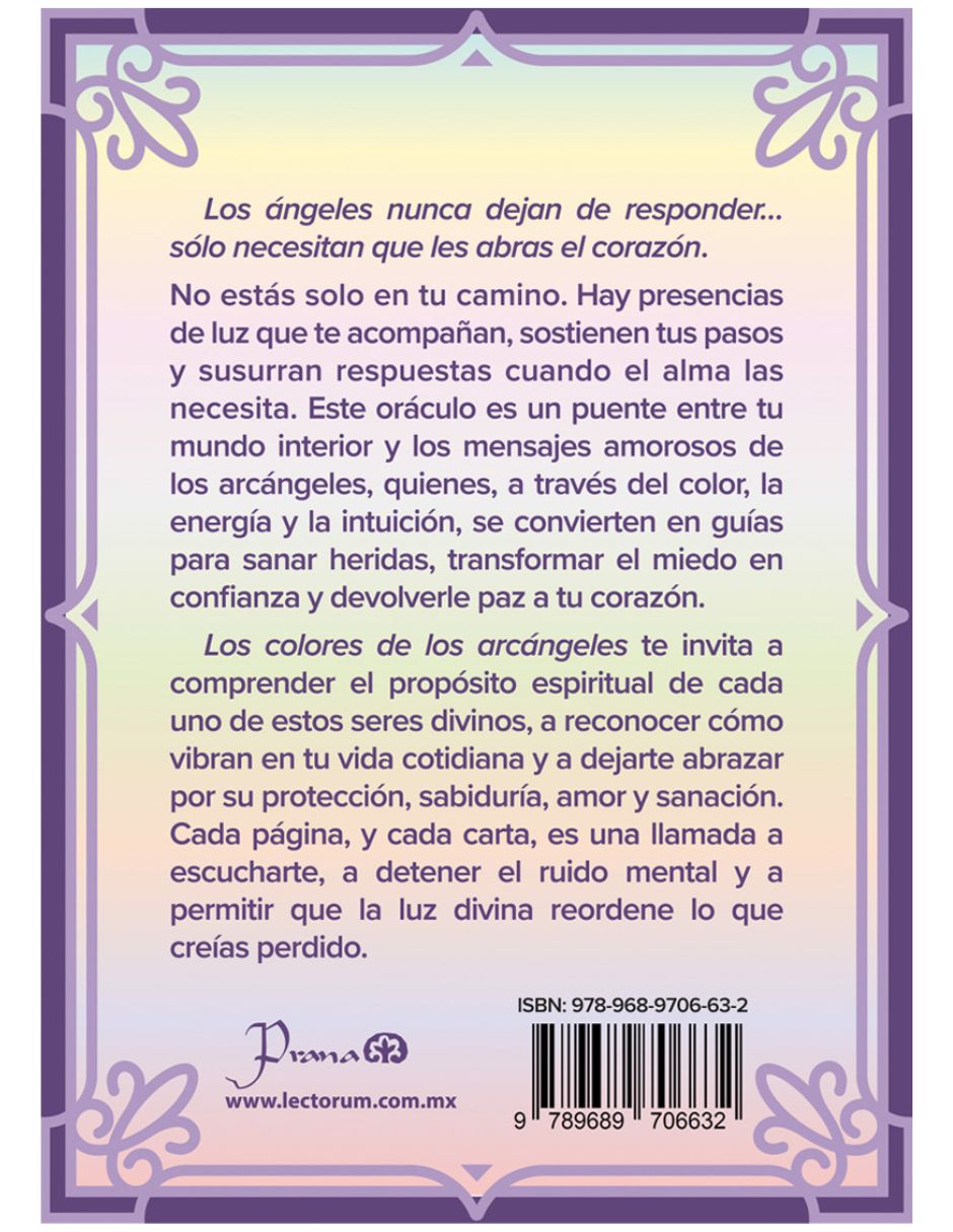 Libro Los Colores de los Arcángeles de Rossy Izquierdo