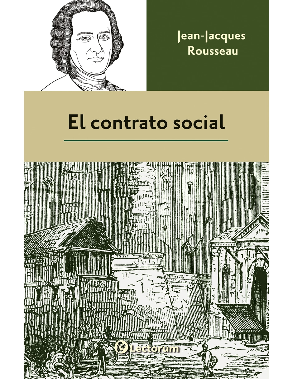 Libro EL CONTRATO SOCIAL de JEAN JACQUES ROUSSEAU