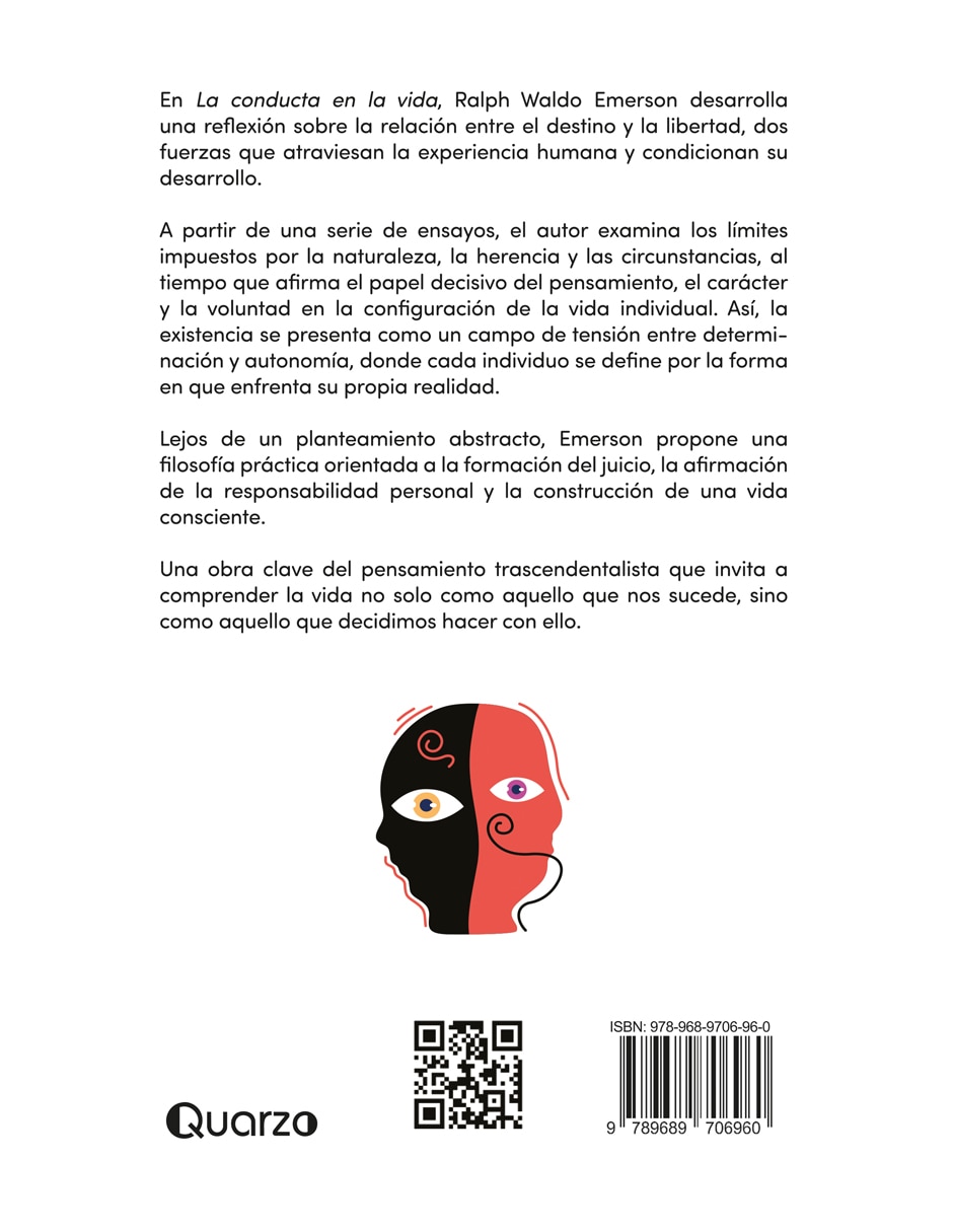 Libro La Conducta en la Vida de Ralph Waldo Emerson