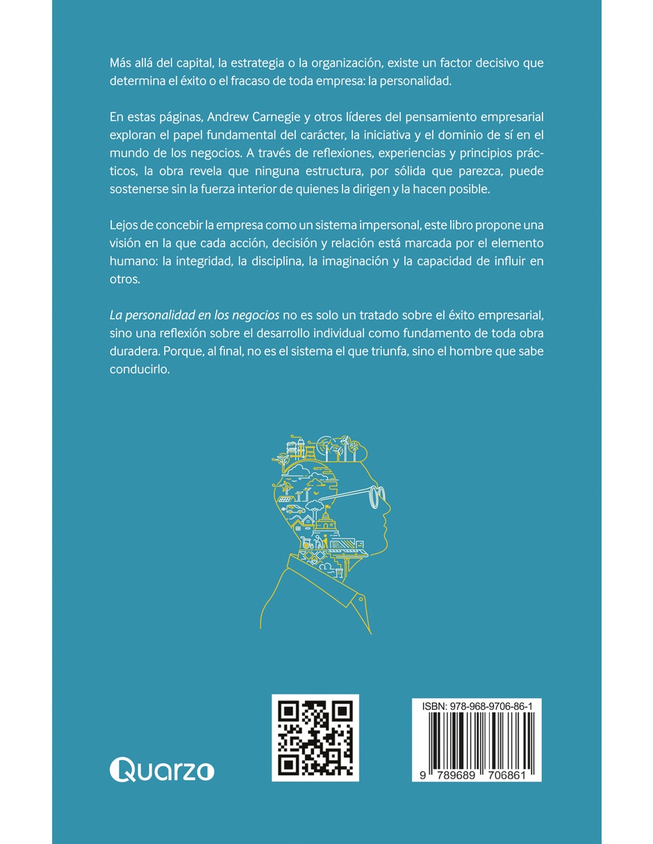 Libro La Personalidad en los Negocios de Andrew Camegie