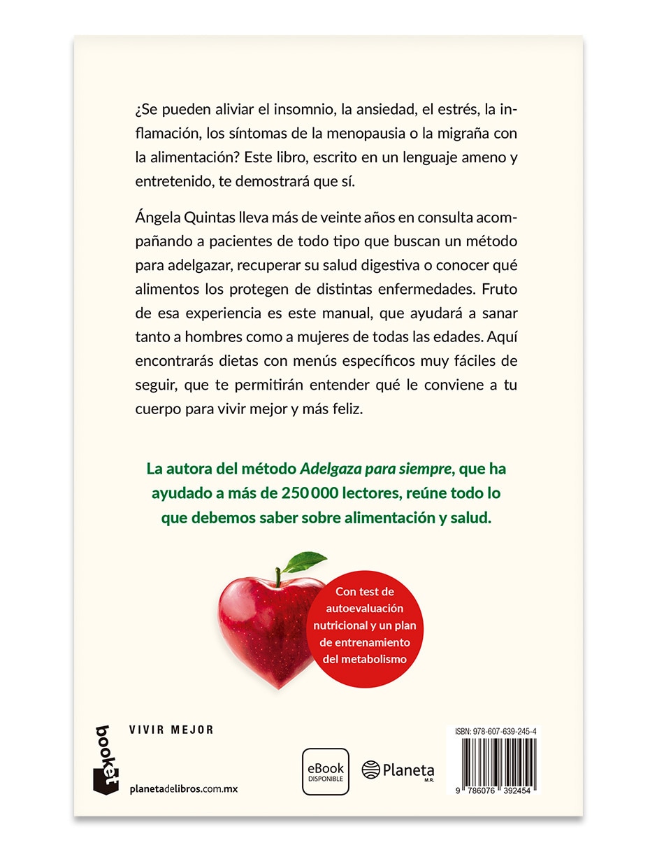 Libro De la Boca A Tu Salud de Ángela Quintas