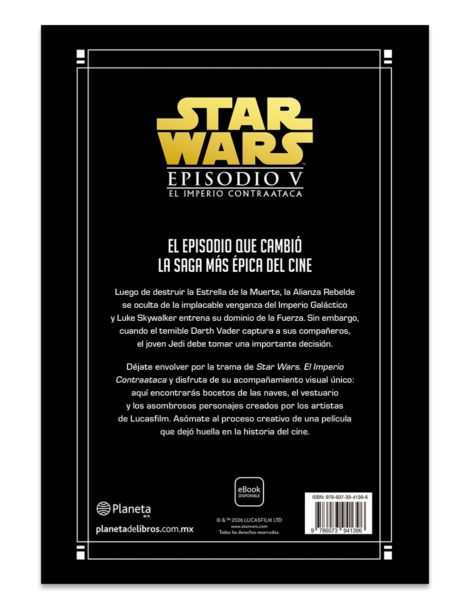 Libro Sar Wars el Imperio Contraataca de Lucasfilm Ltd
