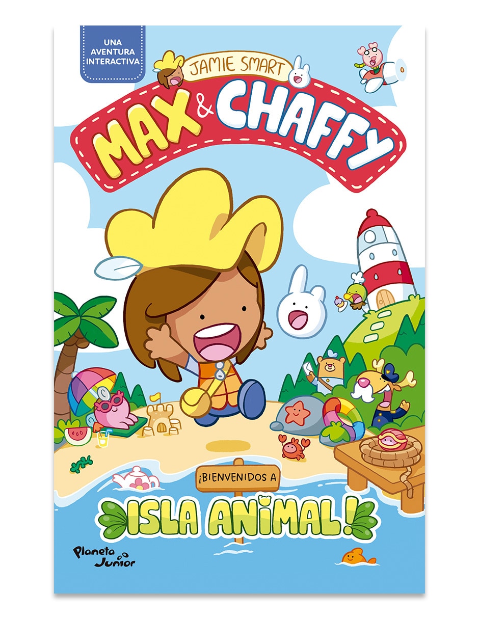 Libro Max & Chaffy Bienvenidos a Isla Animal de Jamie Smart 1