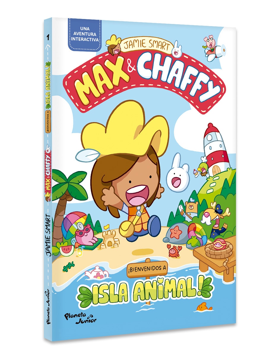 Libro Max & Chaffy Bienvenidos a Isla Animal de Jamie Smart