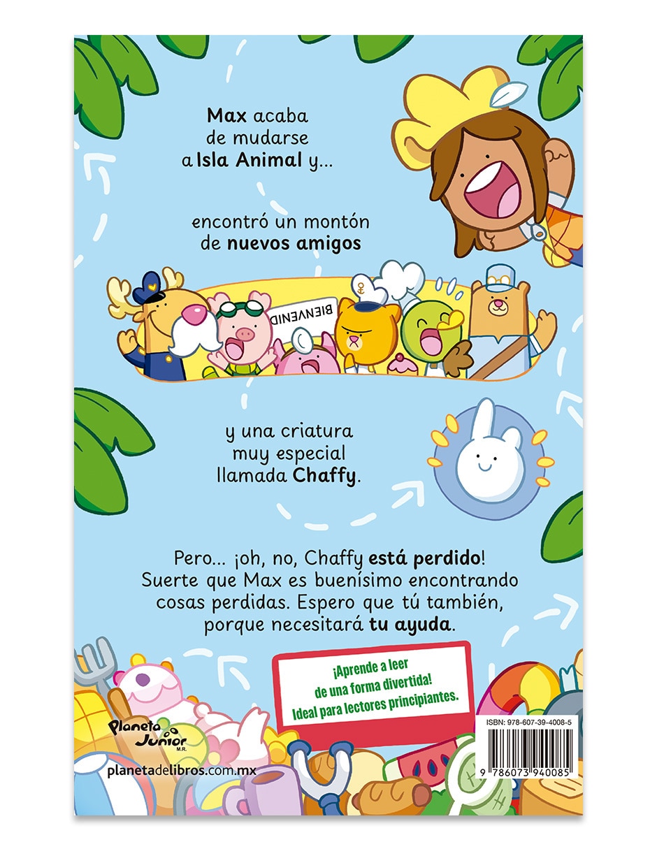 Libro Max & Chaffy Bienvenidos a Isla Animal de Jamie Smart 2