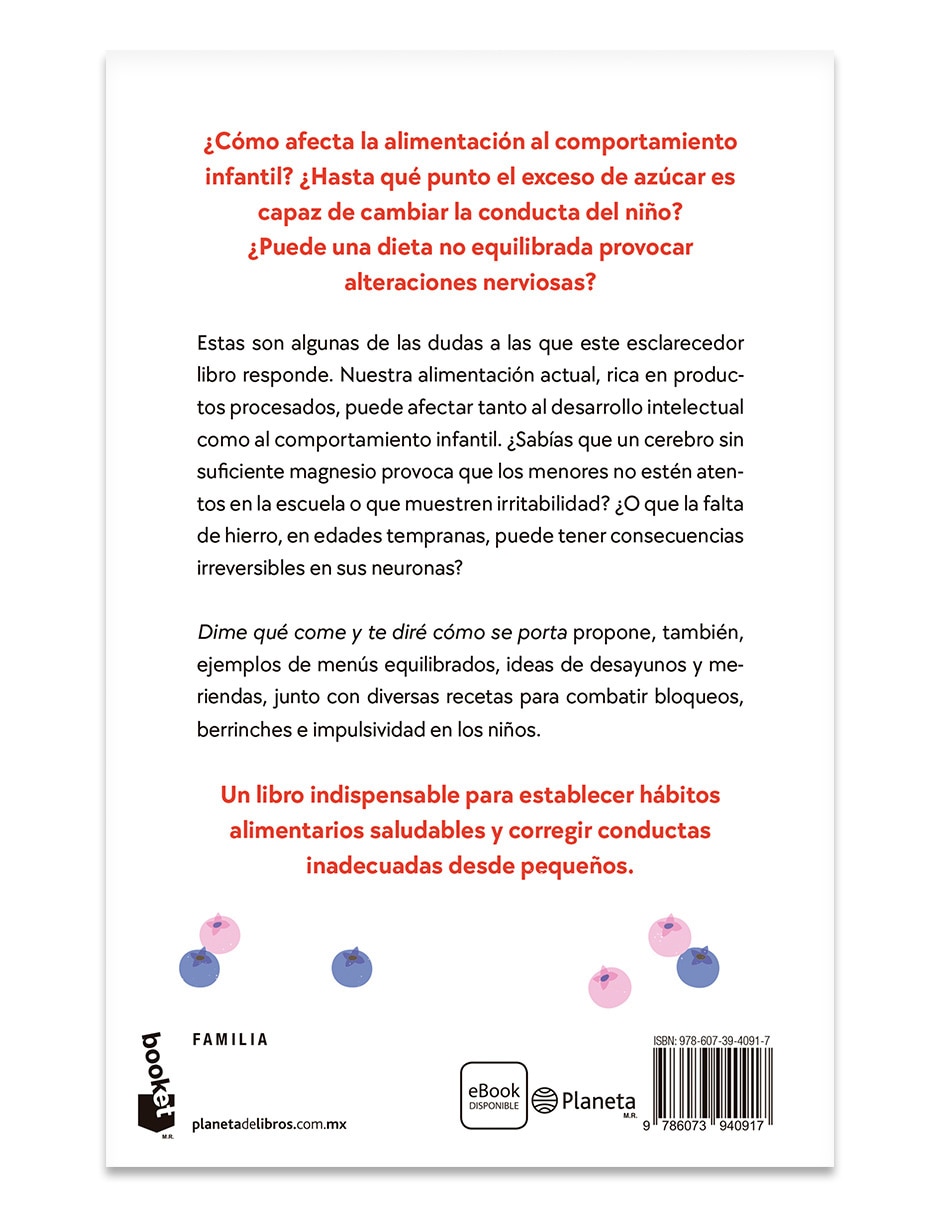 Libro Dimé Qué Come y Te Diré Como Se Porta de Maria Luisa Ferreros Libro Dimé Qué Come y Te Diré Como Se Porta de Maria Luisa Ferreros