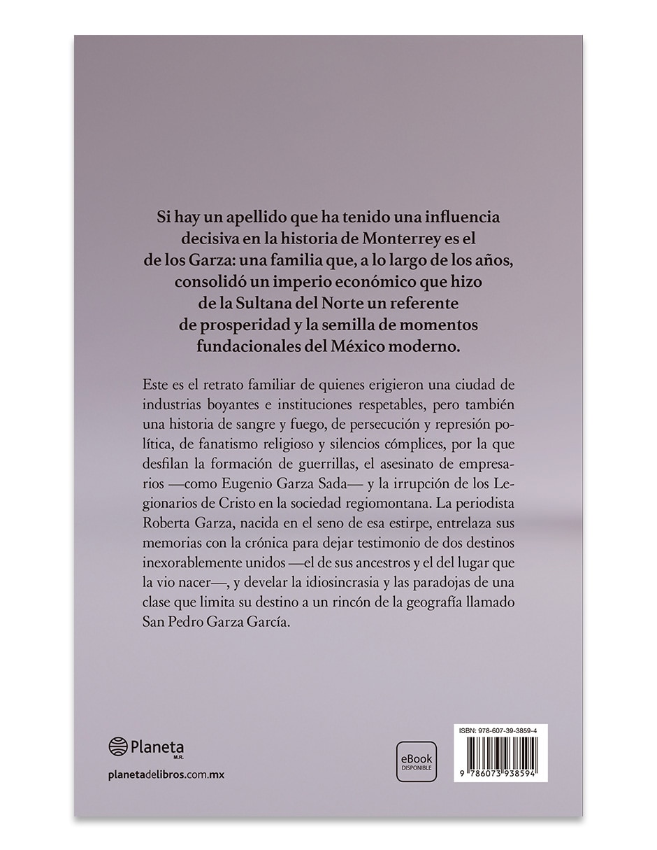 Libro Los Dueños del Norte de Roberta Garza 2