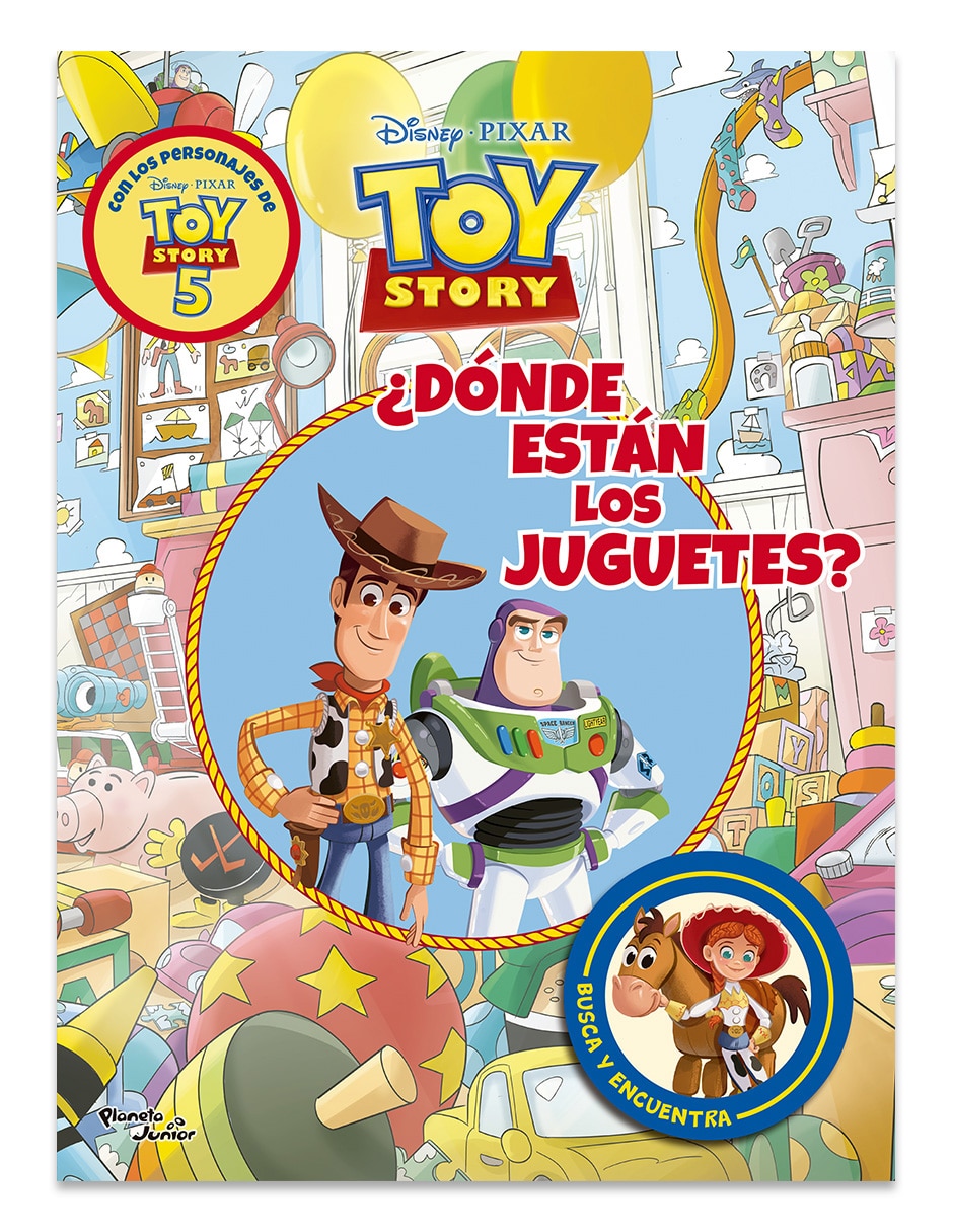 Libro Toy Story ¿Donde estan los juguetes? de Disney