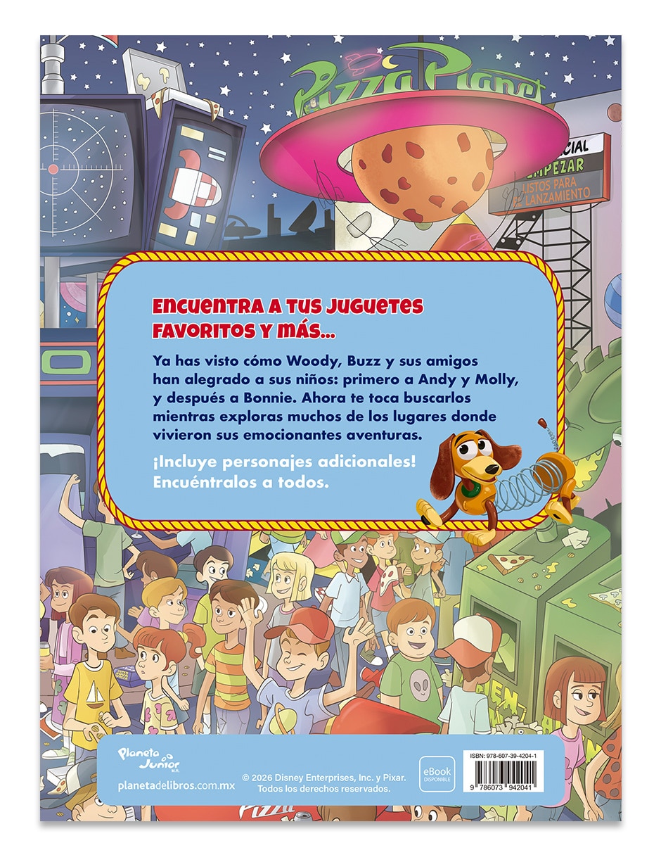 Libro Toy Story ¿Dónde Están los Juguetes? de Disney 3