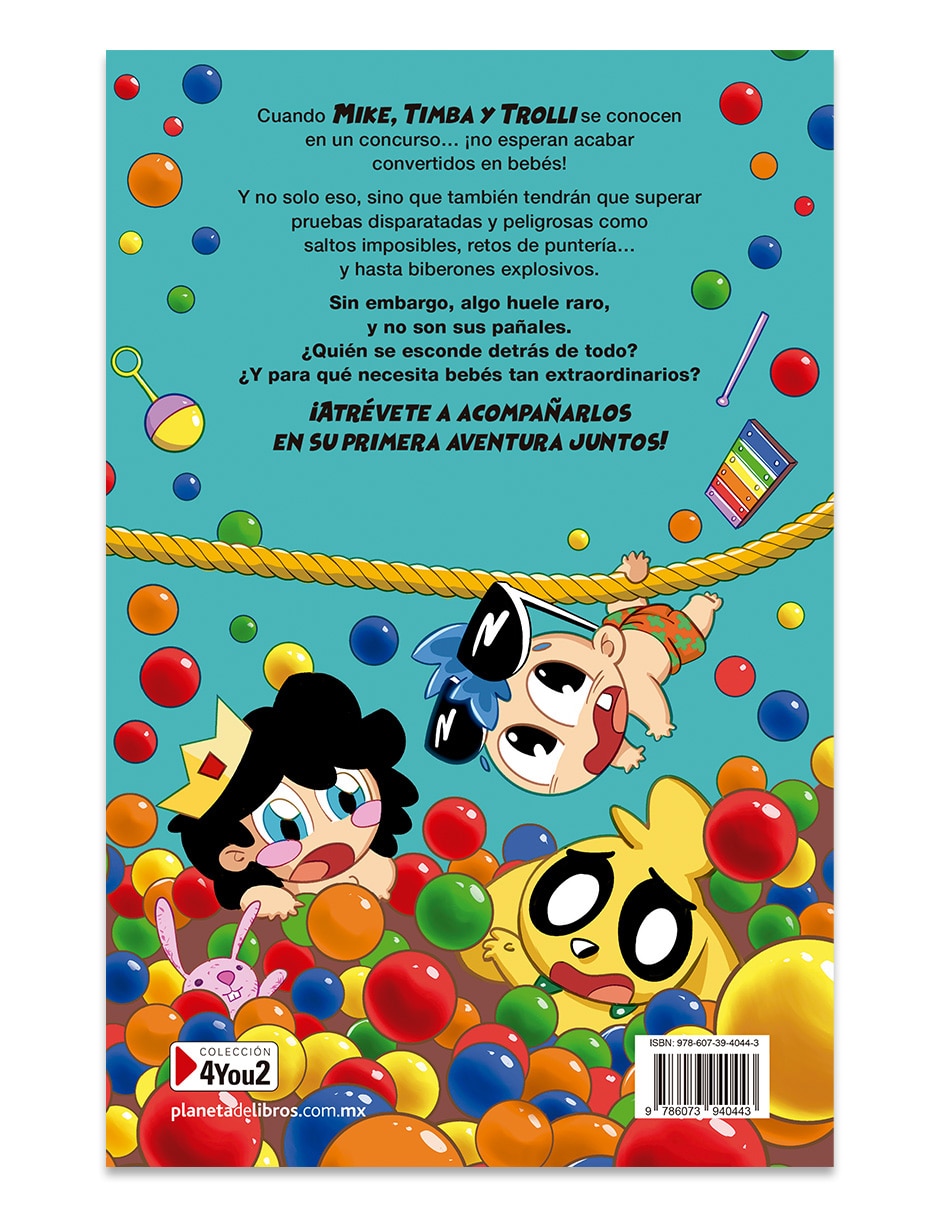 Libro Los Compas Se Convierten en Bebés de Mikecrack el Trolllino/Timbai Vk 2