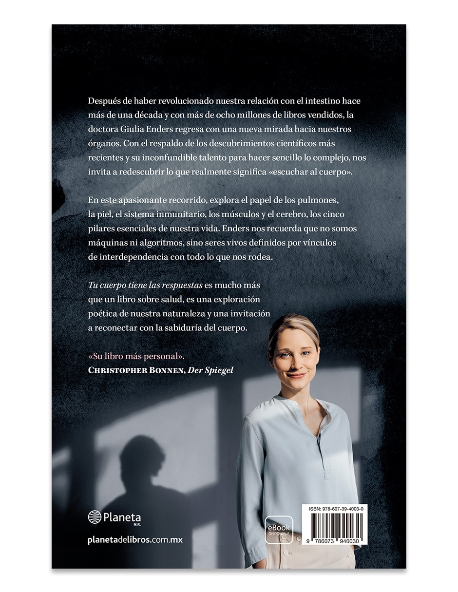 Libro Tu Cuerpo Tiene Las Respuestas de Giulia Enders 2
