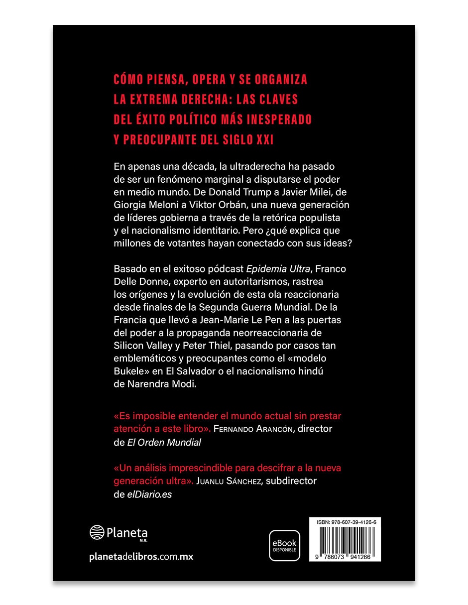 Libro Epidemia Ultra de Franco Delle
