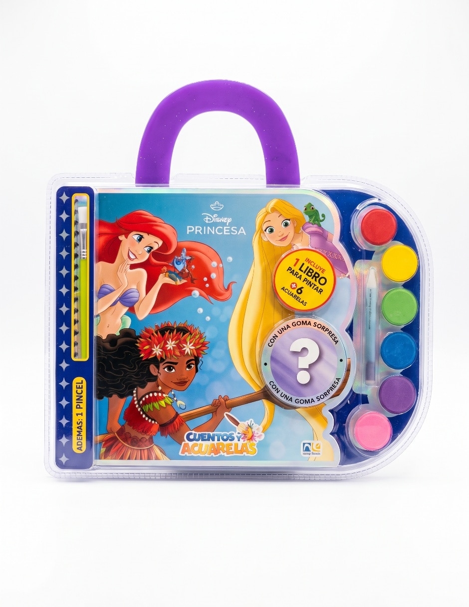 Libro cuentos y acuarelas princesas 2026 de