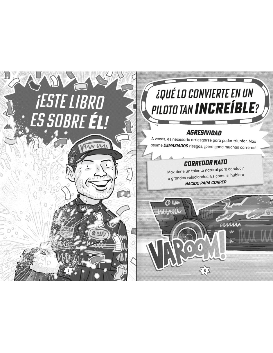 Libro/estuche con libros superestrellas del deporte verstappen de mugford simon Libro/estuche con libros superestrellas del deporte verstappen de mugford simon